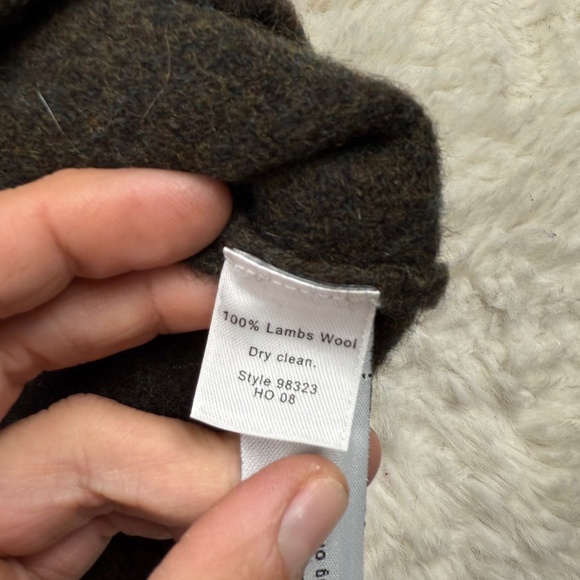 J. Crew 100% Lambswool Crew Neck Knit Sweater Style 98323 Brown Men's Large - Picture 6 of 7